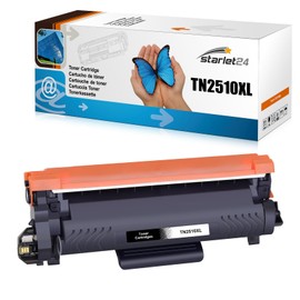 Starlet24 1x TN2510XL TN-2510XL Toner 3000 Pages for Brother TN-2510 TN-2510XL Toner for MFC-L2835DW HL-L2400DWE DCP-L2620DW MFC-L2800DW DCP-L2660DW MFC-L2827DW MFC-L28660DW MFC-L2866DW 0DW