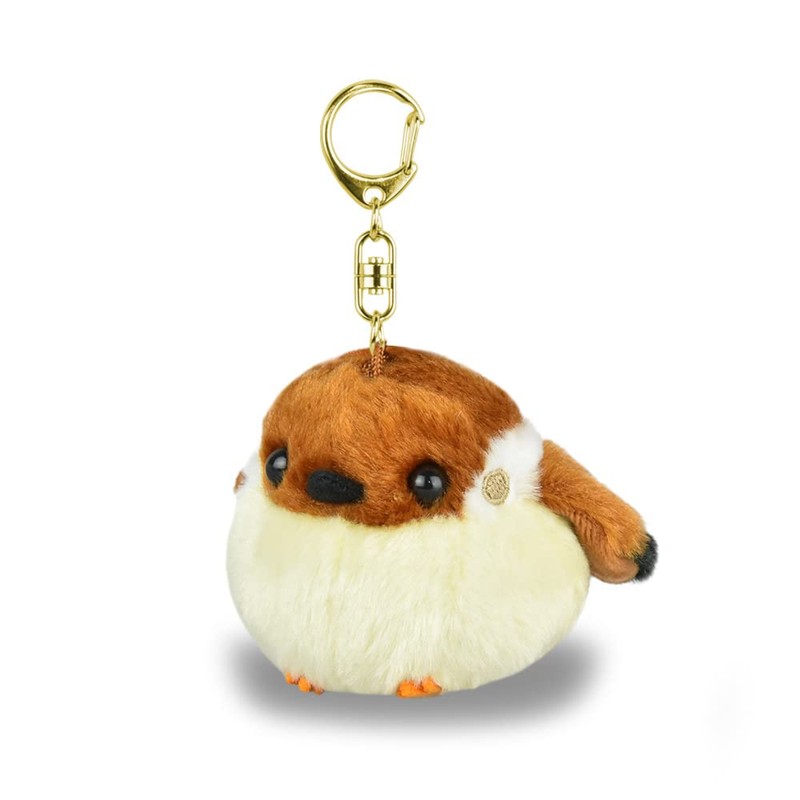 AMUFUN Fukukori Mascot Key Chain Chunsuke (Sparrow)