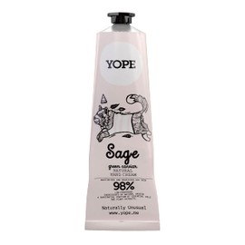 YOPE ECOCERT Natural Hand Cream, 3.4 fl oz (100 ml), Refreshing Your Feelings, Sage & Green Caviar Scent, Vegetable Derived