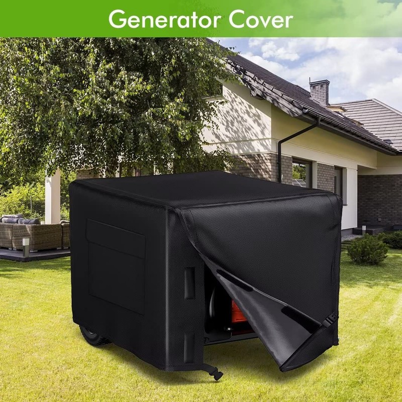 WLEAFJ Generator Cover Heavy Duty Waterproof, Universal Portable Generator Cover