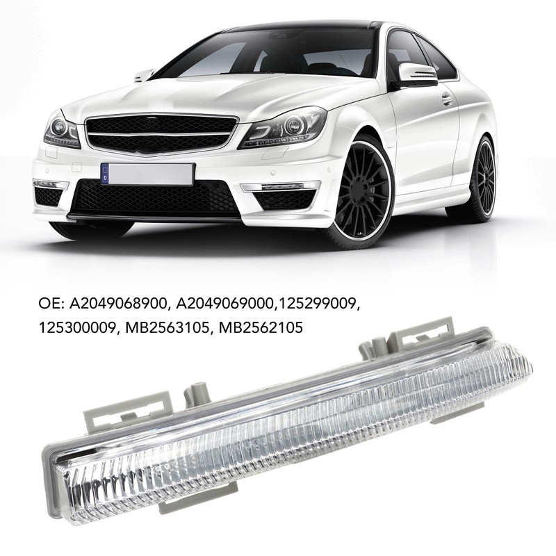 LED Fog Daytime Running Light A2049068900 Replacement for Benz C‑Class