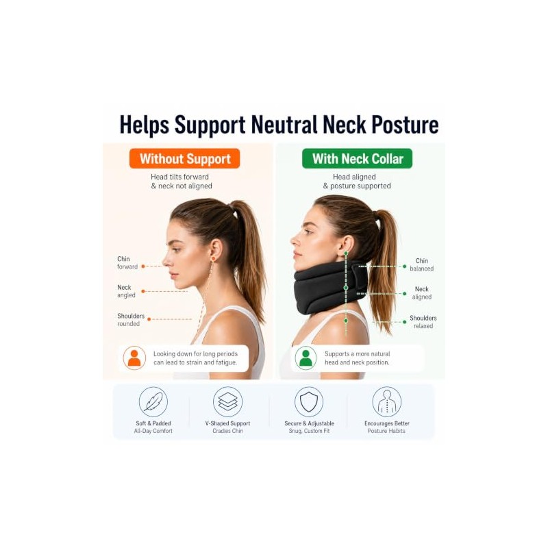 1PCS Neck Brace for Neck Pain and Support, 1 Eye