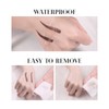 Music Flower Eyebrow Pencil Double Ended, Waterproof Natural Brow Enhancing
