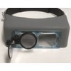 Headband Magnifier Visor 3.5X with 4" Focal Length & Working