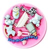 Lovelegis Rocking Horse Giraffe Bathtub Heart Duck Baby Baking Mould