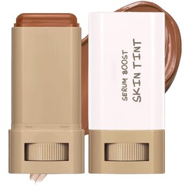 Beauty Balm Serum Boost Skin Tint Foundation Stick, Solid Tinted Foundation, Facial Color Correct, Contour Stick for Face Makeup