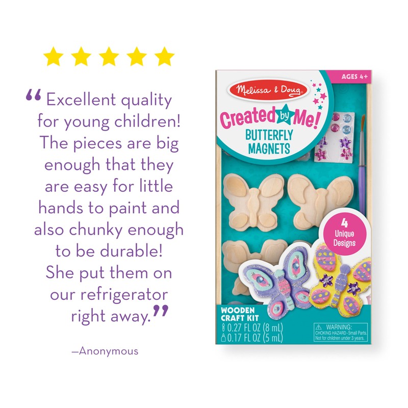 Melissa & Doug Butterfly Magnets