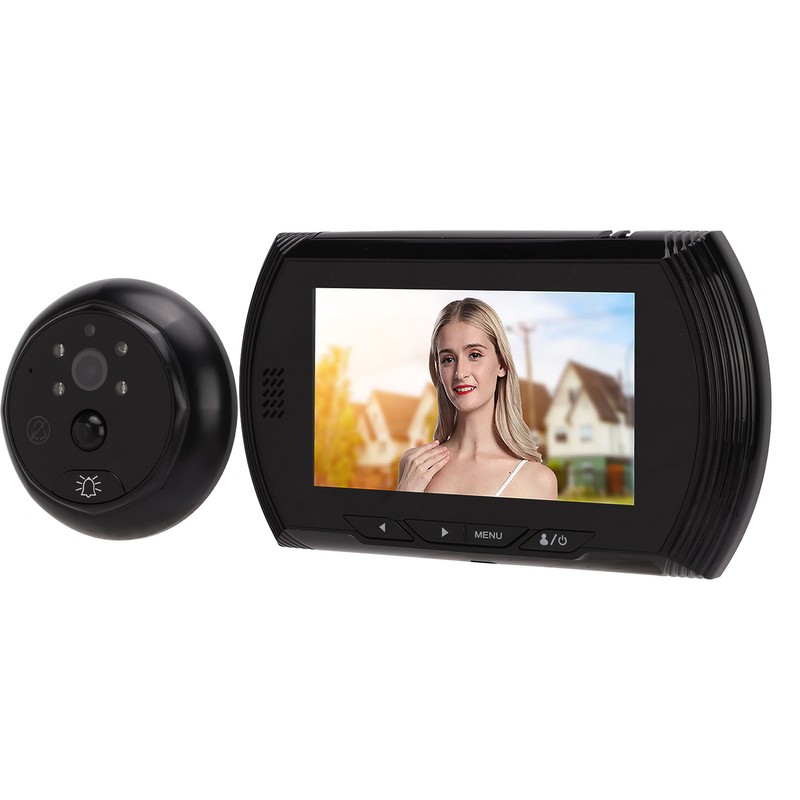 2MP 1080P Digital Door Viewer Peephole Camera 4.5in LCD Display
