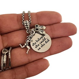 Running gifts for Girls Women, Charm on Bracelet Necklace Keychain, with Running Shoe Charm, Track Team Gifts, Gift for Cross country Marathon Runner Charm,