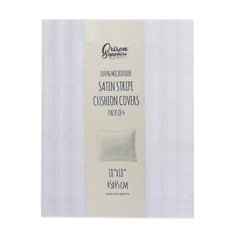 Orison Sapphire® Cushion Covers Set of 4 | 100% Microfiber