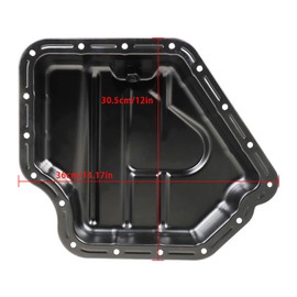 labwork Oil Pan Front Driver or Passenger Side 5184404AF Replacement for Cherokee Avenger Grand Caravan Journey