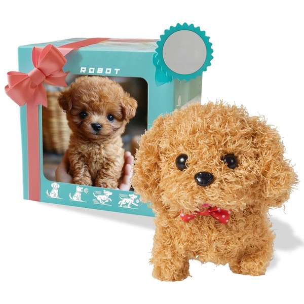 2025 Robot Dog, Toy Dog that Runs and Barks, Electric