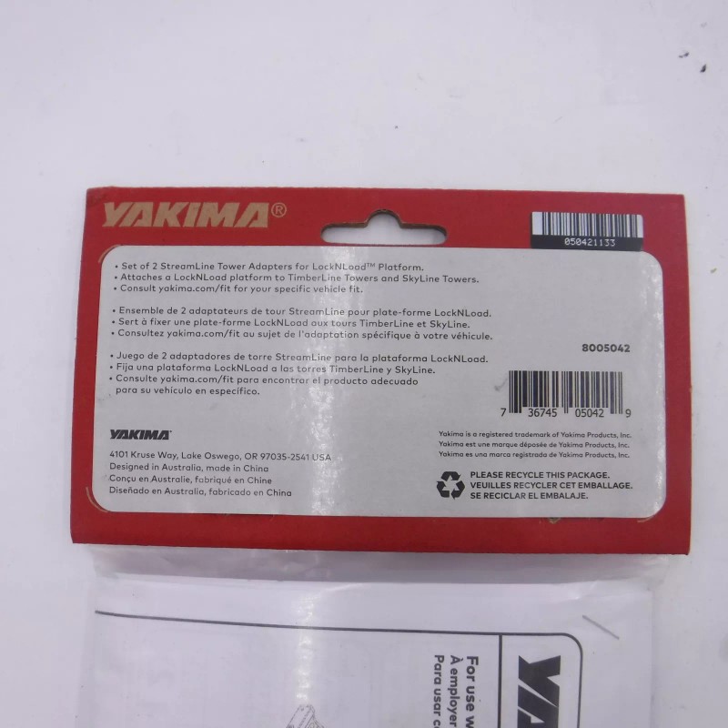 Yakima Universal Fit LockNLoad SL Adapters 8005042
