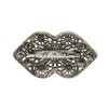 Alpenflüstern Lissy Costume Blouse Brooch, Antique Silver Colour, API077