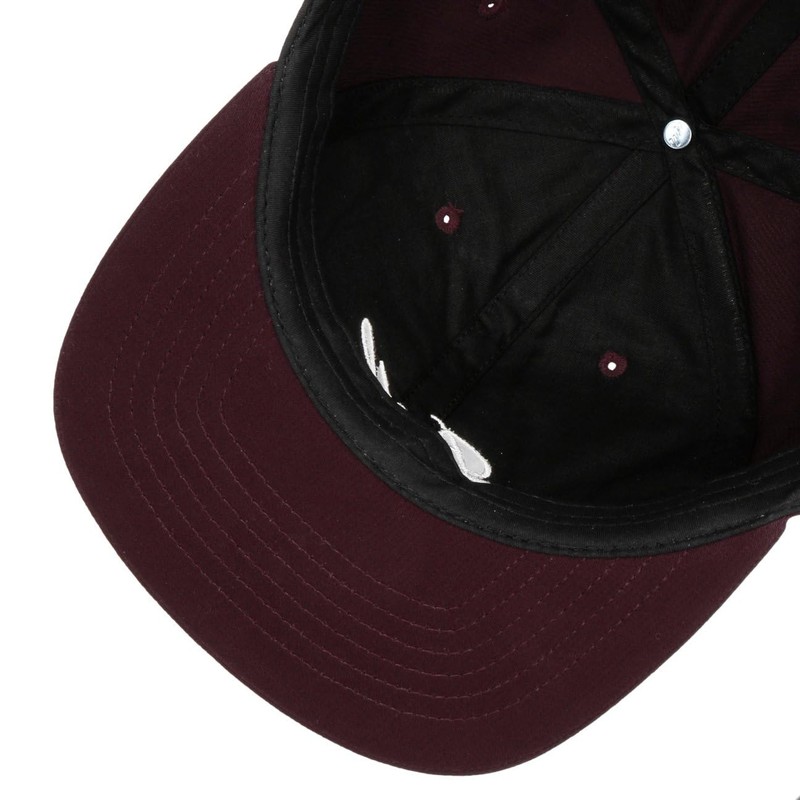 Reell Low Pitch Cap for Men and Women, bedford eggplant