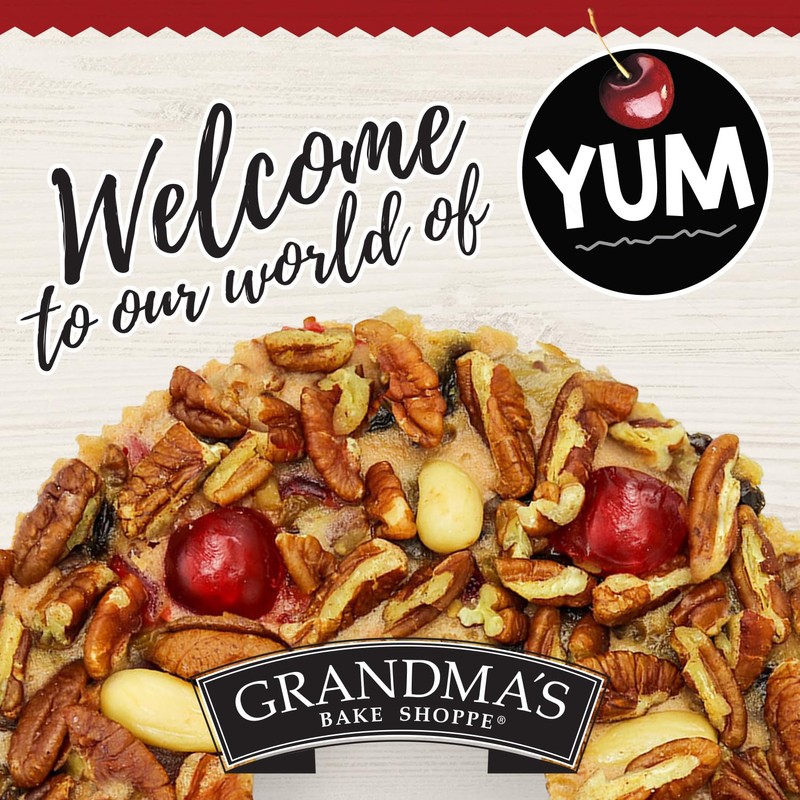 Beatrice Bakery Co. Original Fruitcake, Grandma's Old Fashioned Fruit and