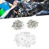 Spade Crimp Terminals Female Male 50 Pieces / Each with