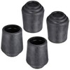 TRUSCO TRRCC19BK Chair Leg Cap, 0.7 inches (19 mm), Black,