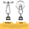 MIN CI Strong Magnets - Heavy Duty 42mm Neodymium Hooks