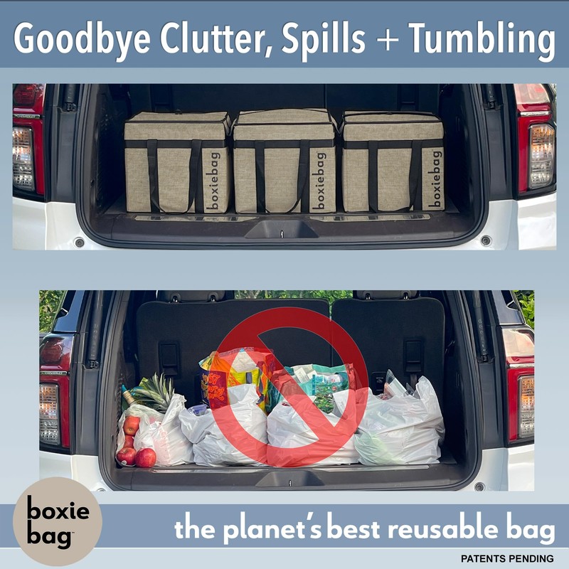 Boxiebag Reusable Grocery Bag (Single) – Durable Reusable Shopping Bag