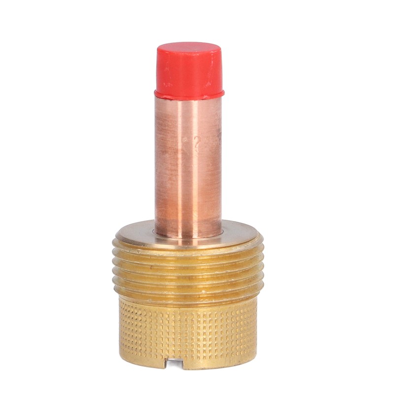 9Pcs/Set TIG Gas Lens Collets Body Brass Nozzle Ceramic Cup