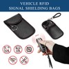 Yourkar 2PCS Car Key Faraday Pouch, RFID Signal Blocking Key