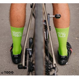 TODO Cycling Socks for Men and Women Breathable Road Bike Socks Men's Cycling Socks with Motif, also Running Socks