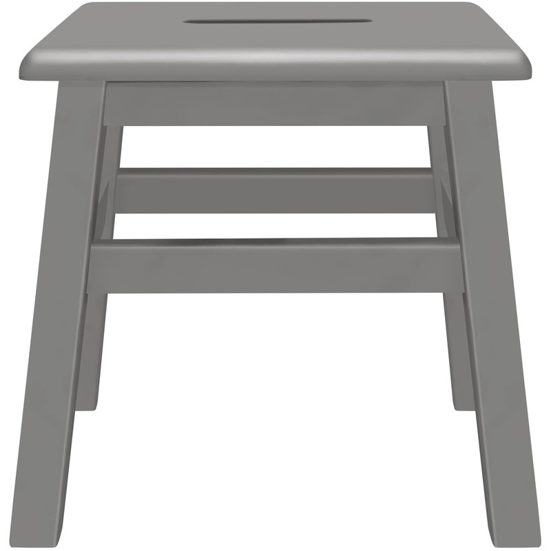 eHemco Solid Hardwood Step Stool for Adults and Kids, 12.25