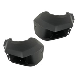 KarParts360 For GMC Canyon 2023 2024 2025 Bumper End Step Inserts Driver and Passenger Side | Pair | Rear | Textured Black | Replacement For GM1138109, GM1139109 | 84939185, 84939186