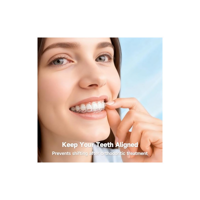 Custom Clear Retainers - Invisible Teeth Retainer for Adults &