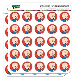 Looney Tunes Porky Pig Planner Calendar Scrapbooking Crafting Stickers