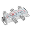 Poppstar Satellite Splitter Switch 4-Way (Analogue/Digital/BK/Unicable/HD/4K Suitable) for TV, Satellite,