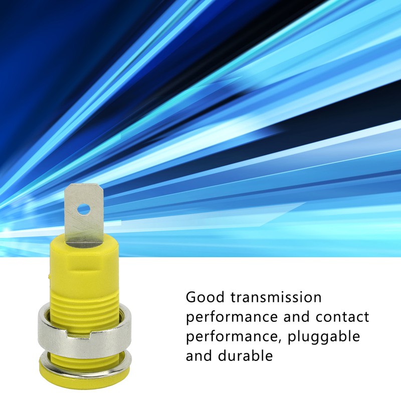50Pcs Banana Socket 4mm High Current Discharge Long Service Life
