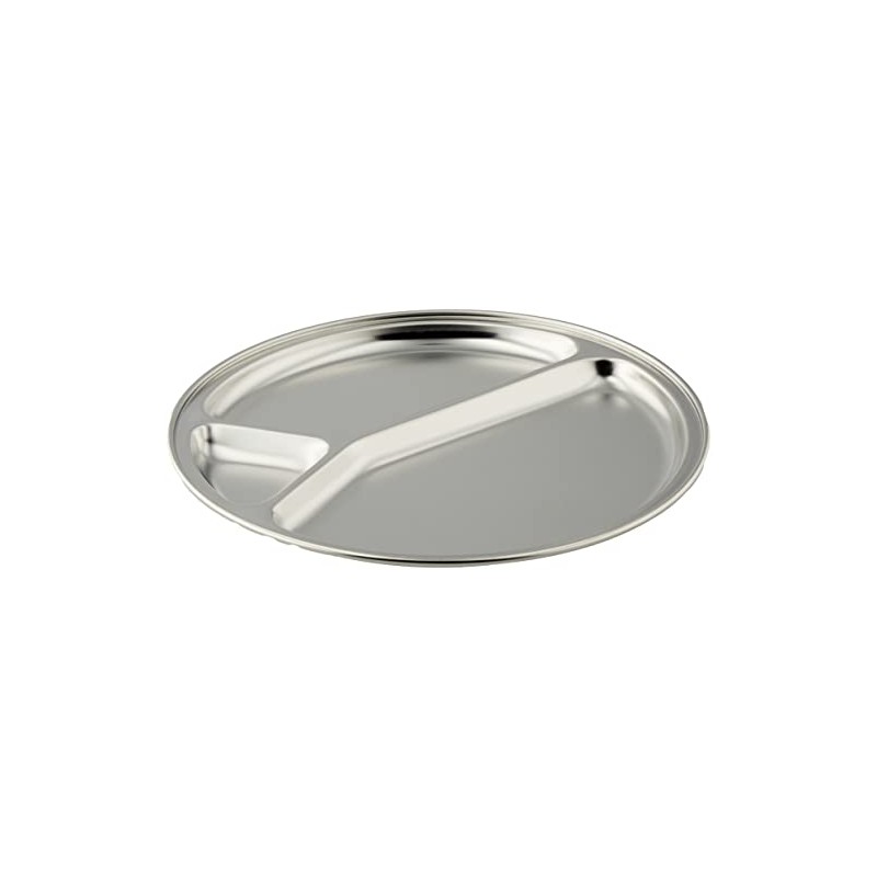 Nagao 29025 Tsubamesanjo Lunch Plate, 9.8 inches (25 cm), 18-8