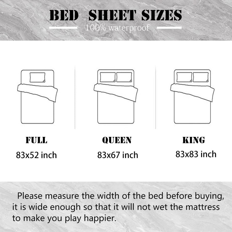 Zishine Waterproof Bed Sheets with Inflatable Pillow for Essential Oil