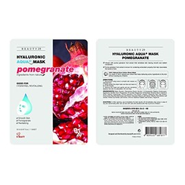 BEAUTY29 Hyaluronic Aqua Plus Essence Full Face Facial Sheet Mask (Pomegranate)