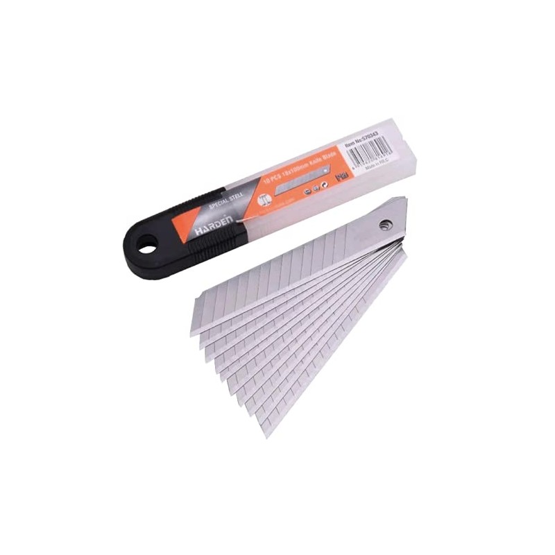 Edward Tools Utility Knife/Box Cutter Snap Off Blades - Pack