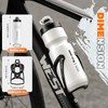 Bike Water Bottle Cage with Bottle, Durable Ultralight Plastic Water