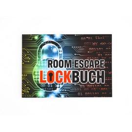 Escape Lock Book - Log Book to Enter and Fill Your Escape Room Experiences - Great Gift Idea for Escape Game Player Fans - Notebook, Diary, Memories, Scrapbook