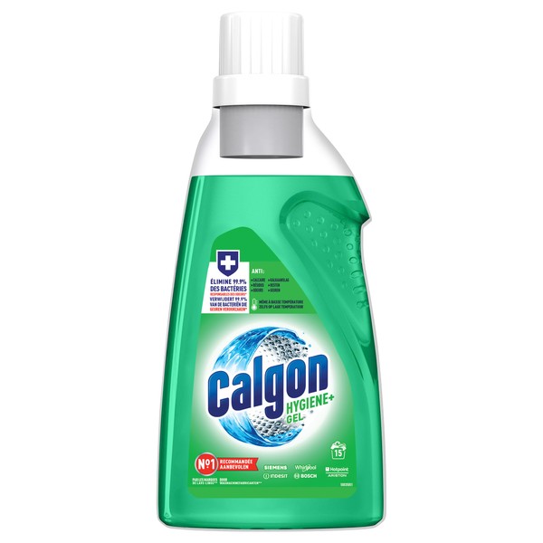 Calgon Hygiene Gel Plus Anti-Limescale and Anti-Bacterial - Protects your washing machine from odours and residues - 750 ml