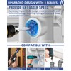 ERAYCO 4 Inch Triple Blade PVC Pipe Reamer, Plastic Pipe