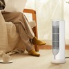 Electric Space Heater 1000W Energy Efficient Safety Protection Two Speed