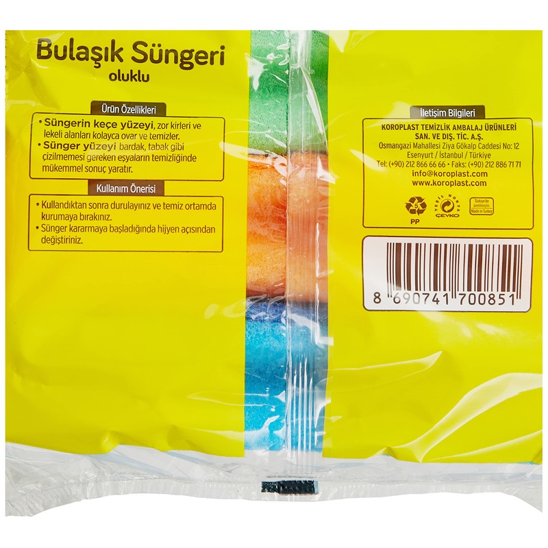 Koroplast Flushing Sponge Slotted Pack of