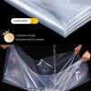 Plastic Sofa Cover 1PC Transparent Sofa Dust Cover,Sofa Cover 3
