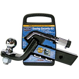 Reese Towpower Interlock® Trailer Hitch Ball Mount Security Kit, 5,000 lbs. Capacity, Fits 2 in. Receiver, 3-1/4 in. Drop, Black