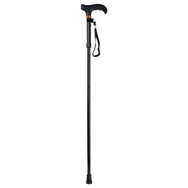 Mini Folding Cane - Travel Cane - Adjustable - Black