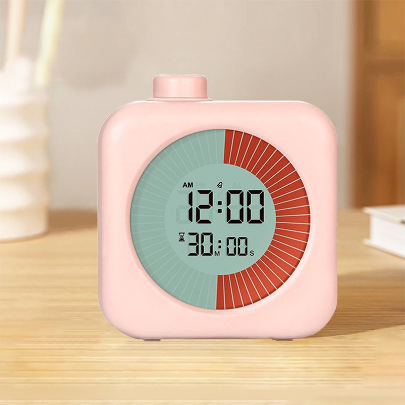 Laroal Digital Visual Timer Clock With LCD Screen 60 Minute