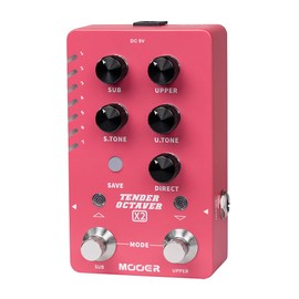 MOOER TENDER OCTAVER X2 STEREO OCTAVE PEDAL