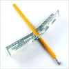 ZQION 3Pcs Misled Pencil Through Bill-Magic Tricks Close Up Magic