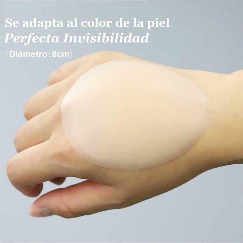 2 Pares de Pezoneras de Silicona Adhesiva para Mujer y